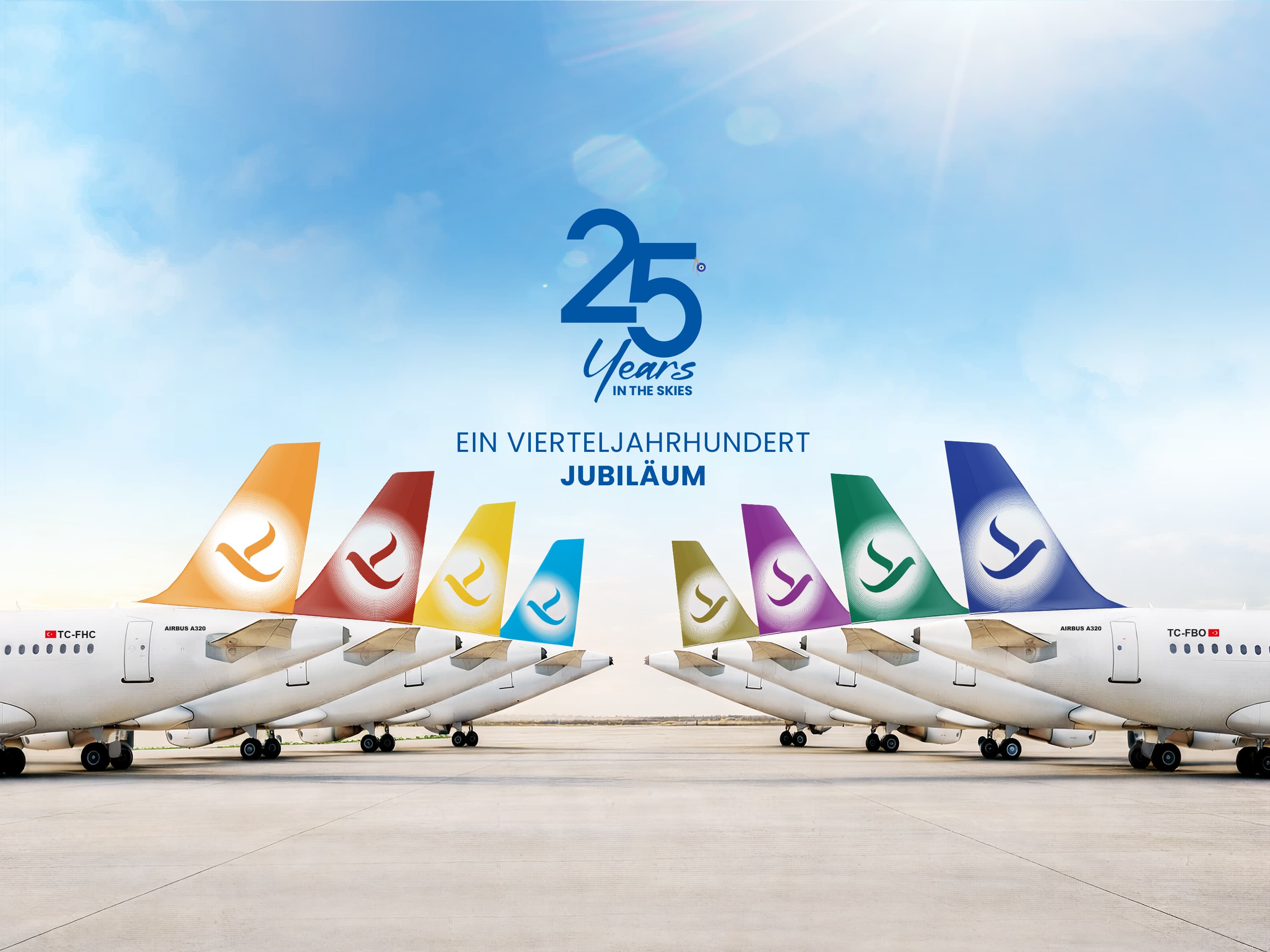 Freebird Airlines feiert 25 Jahre in den Lüften!