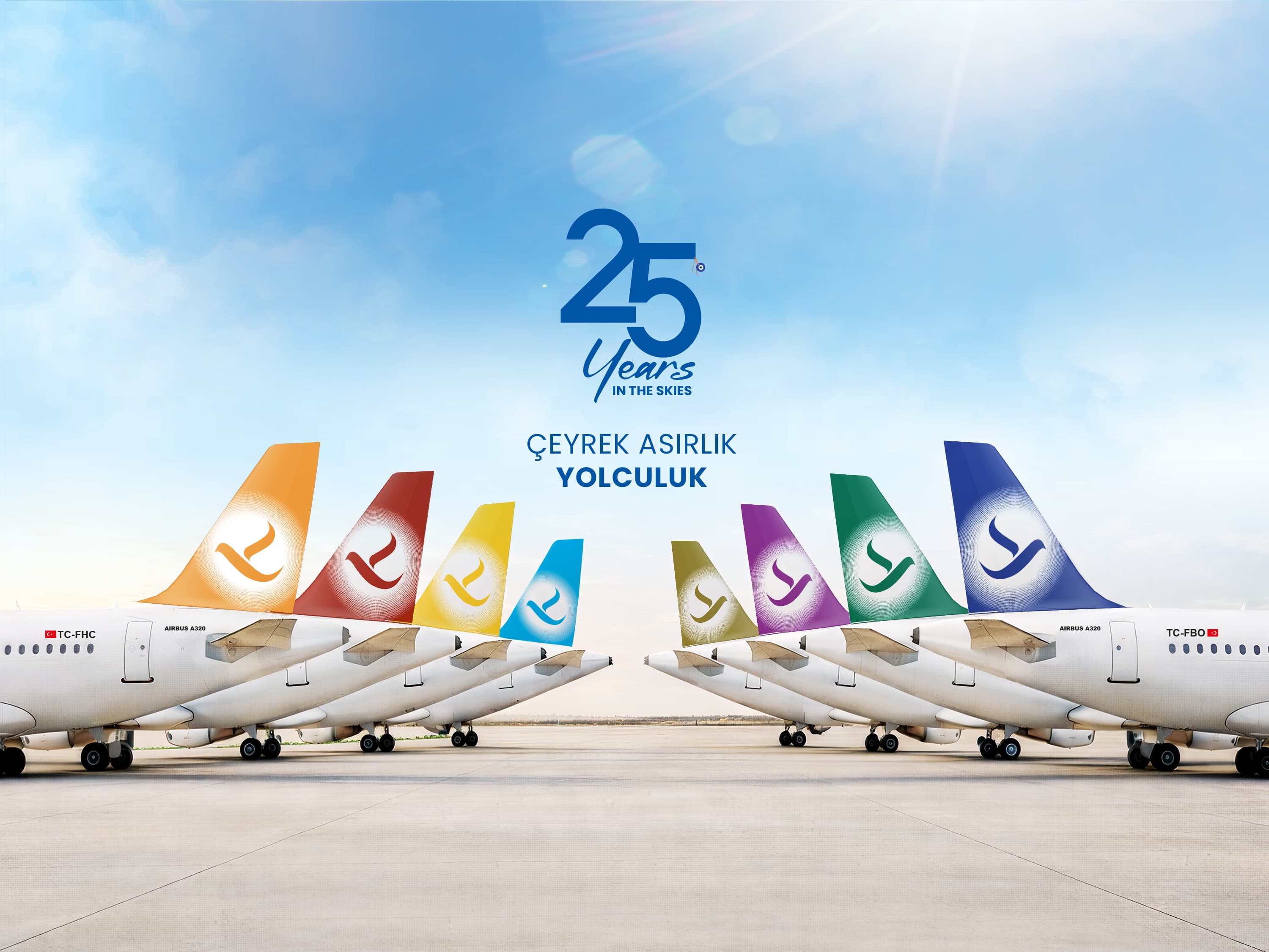 Freebird Airlines Göklerdeki 25. Yılını Kutluyor!
